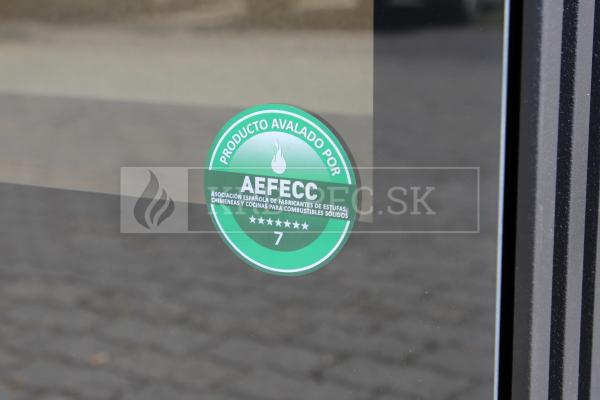 Hergóm GLANCE L voľne stojace liatinové krbové kachle krb-pec