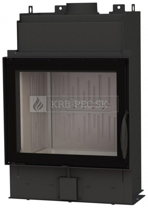 BeF Fire Bear 6 teplovzdušná krbová vložka rovná krb-pec