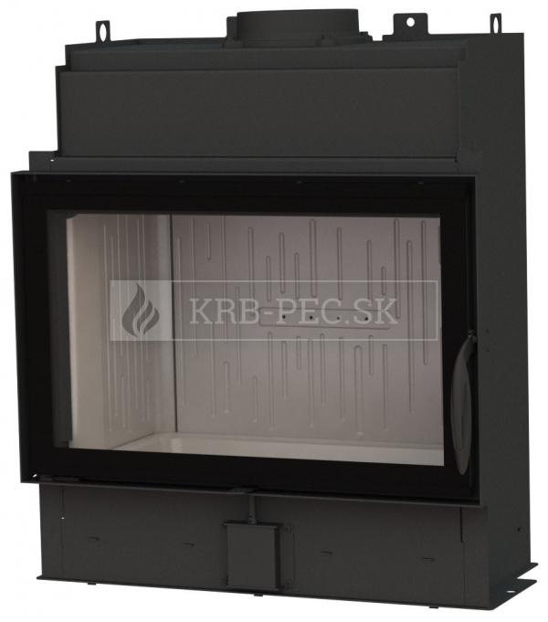 BeF Fire Bear 8 teplovzdušná krbová vložka rovná krb-pec