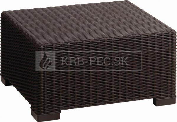 Keter California záhradný stôl hnedý krb-pec