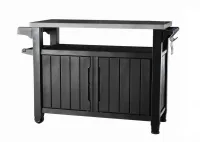 Keter Unity XL grilovací stolík v grafitovej farbe