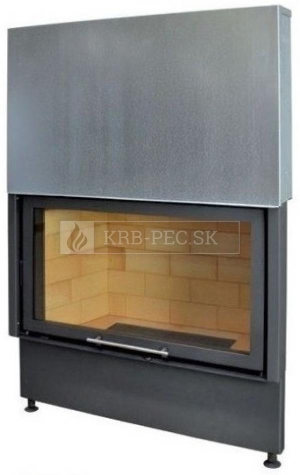 Kobok Chopok VD 1270/450 510 570 teplovzdušná krbová vložka s výsuvnými dvierkami krb-pec
