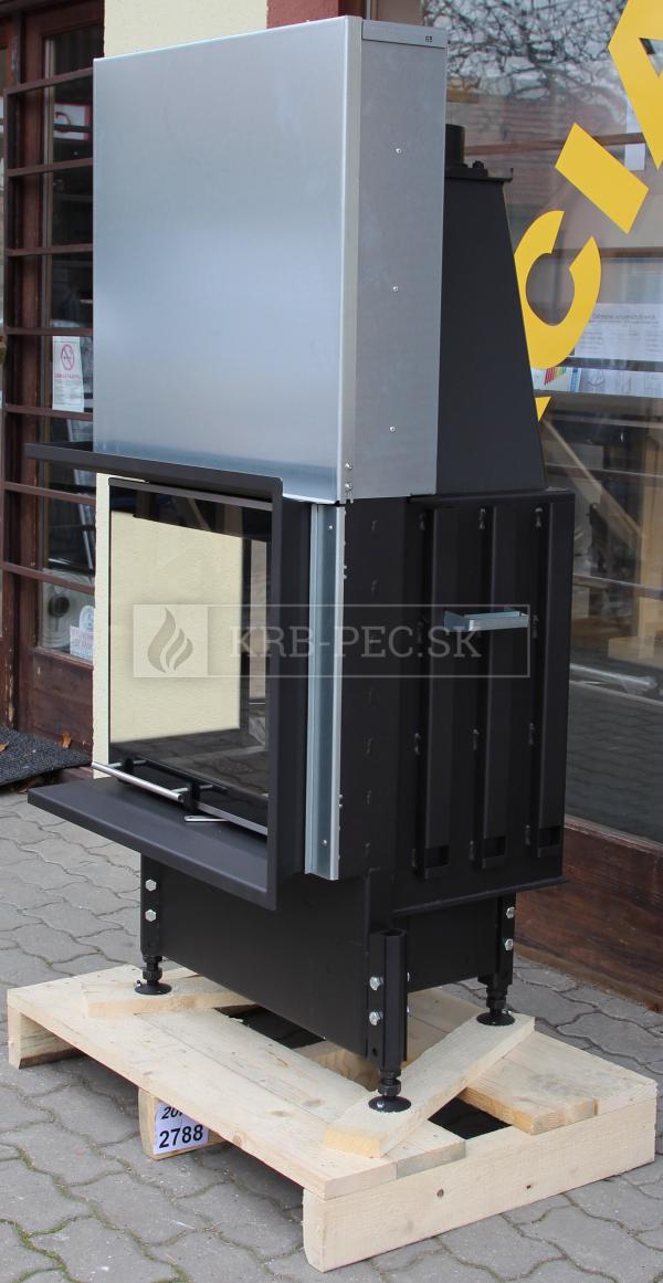 Kobok Chopok R 90 S380 VD L 650 510 SM štorstranrý rámik krb-pec