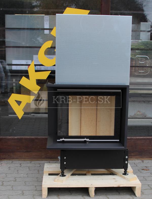 Kobok Chopok R 90 S380 VD L 650 510 SM štorstranrý rámik krb-pec