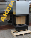 Kobok Chopok R 90 S380 VD L 650 510 SM štorstranrý rámik krb-pec