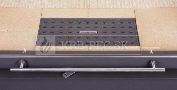 Kobok Chopok R 90 S/500 VD L/P 650/450 510 570 teplovzdušná rohová krbová vložka s výsuvnými dvierkami krb-pec