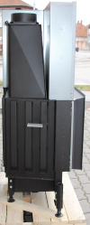 Kobok Chopok R90 67 VD P 720/510-S/500, SM, rám 3S VD, čierny šamot krb-pec