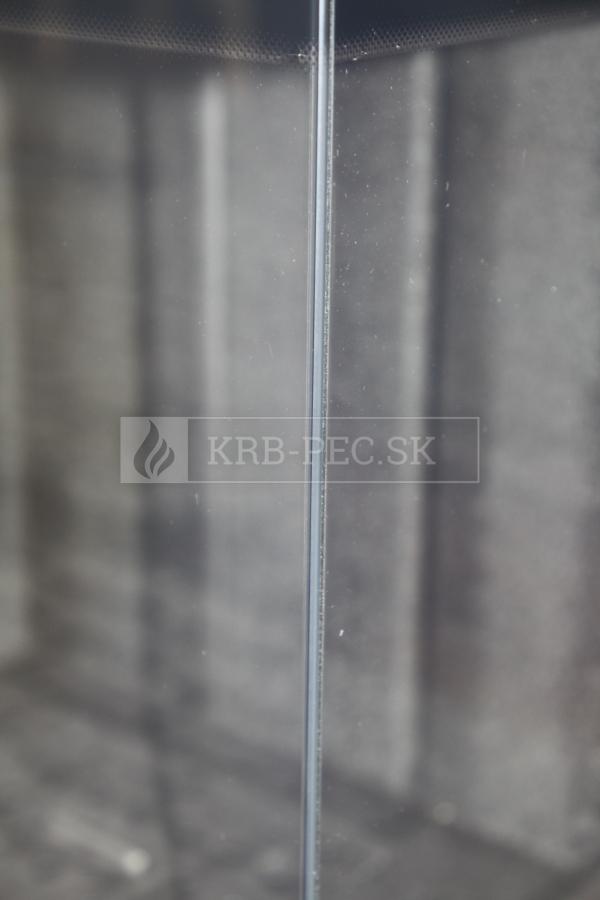 Kobok Chopok R90 67 VD P 720/510-S/500, SM, rám 3S VD, čierny šamot krb-pec