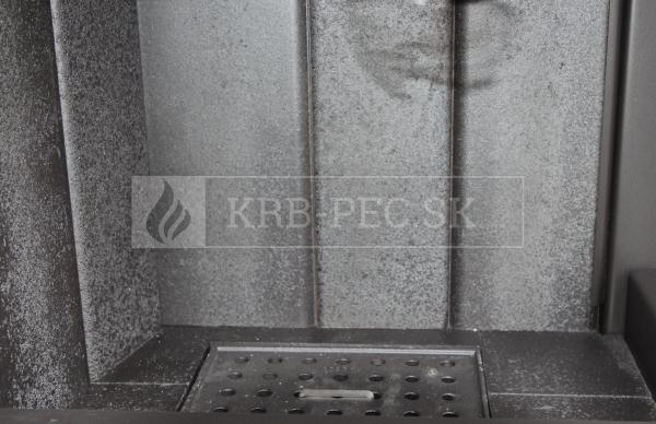 Kobok Chopok R90 67 VD P 720/510-S/500, SM, rám 3S VD, čierny šamot krb-pec