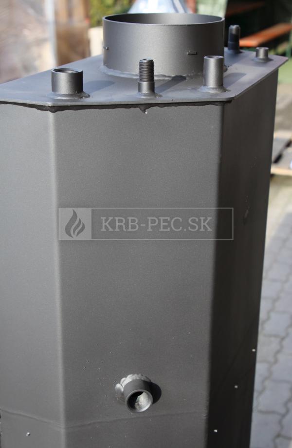 Kratki NADIA PW 10 W krbová vložka s rovným sklom a teplovodným výmenníkom krb-pec