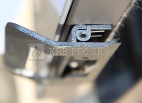 Kratki NADIA PW 10 W krbová vložka s rovným sklom a teplovodným výmenníkom krb-pec