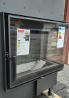 Kratki Lucy 12 BS P teplovzdušná krbová vložka s rohovým pravým presklením krb-pec
