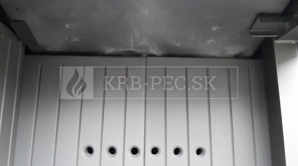 Kratki Lucy 12 BS P teplovzdušná krbová vložka s rohovým pravým presklením krb-pec