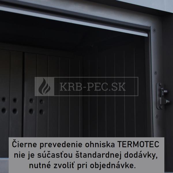 Kratki MBM 10 L BS G krbová vložka s výsuvnými dvierkami a rohovým ľavým presklením krb-pec