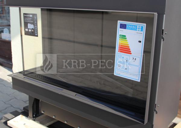 Kratki Leo 70 plynová krbová vložka s ľavým rohovým presklením krb-pec