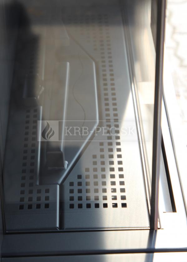 Kratki Leo 70 plynová krbová vložka s ľavým rohovým presklením krb-pec