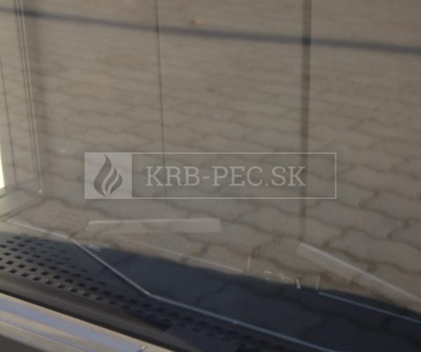 Kratki Leo 70 plynová krbová vložka s ľavým rohovým presklením krb-pec