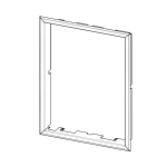 Krycí rámik 4-stranný plytký pre Romotop DYNAMIC 3G 38.50.01 krb-pec