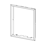 Krycí rámik 4-stranný plytký pre Romotop DYNAMIC 3G 38.50.01 krb-pec