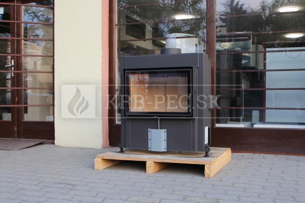 Romotop DYNAMIC 3G 66.44.01 teplovzdušná pecová vložka s rovným dvojitým presklením krb-pec