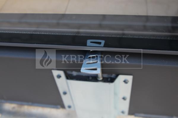 Romotop DYNAMIC 3G 66.44.01 teplovzdušná pecová vložka s rovným dvojitým presklením krb-pec