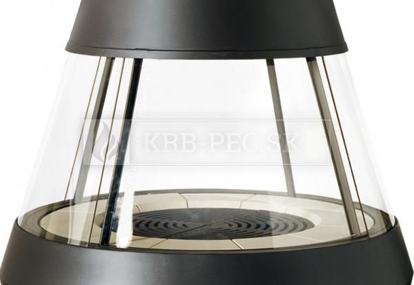 Hergóm MALLORCA exkluzívne oceľové krbové kachle krb-pec