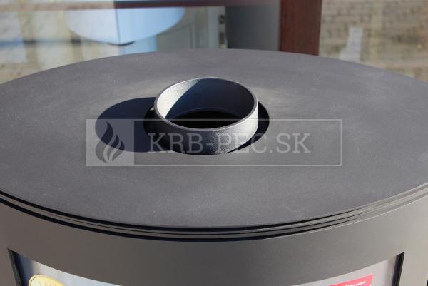 Kratki KOZA AB S/2 oceľové krbové kachle krb-pec