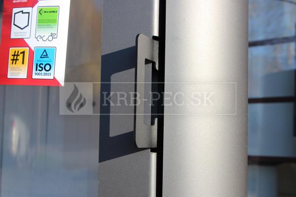 Kratki KOZA AB S/2 oceľové krbové kachle krb-pec