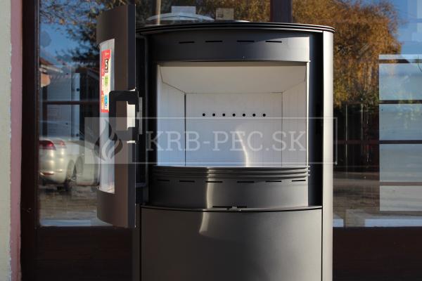 Kratki KOZA AB S/2 oceľové krbové kachle krb-pec