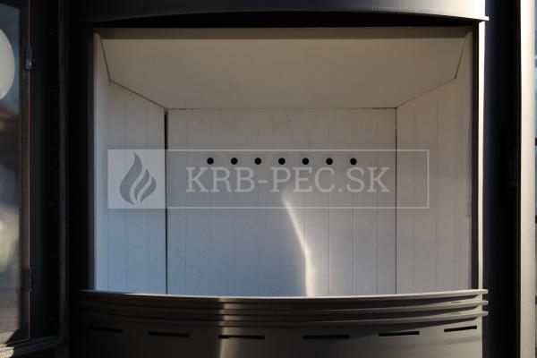 Kratki KOZA AB S/2 oceľové krbové kachle krb-pec