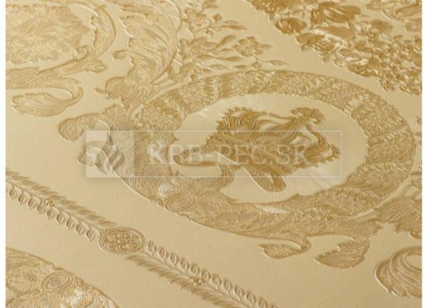 A.S. Création - Versace Wallpaper IV #37055-4 luxusná vliesová tapeta s vinylovým povrchom krb-pec