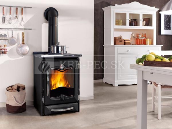 La Nordica Cucinotta liatinový sporák s varnou platňou bez rúry krb-pec