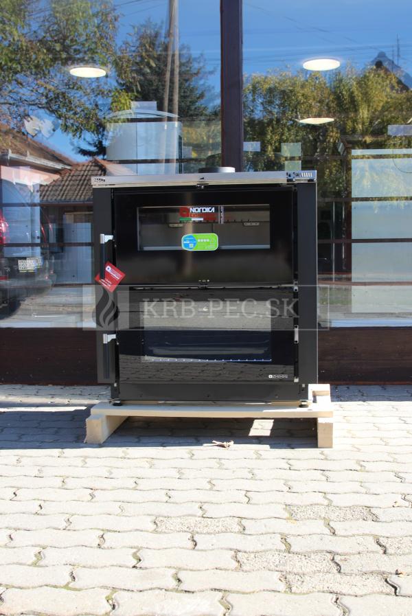 La Nordica Verona XXL krbový sporák s varnou platňou z liatiny a rúrou krb-pec