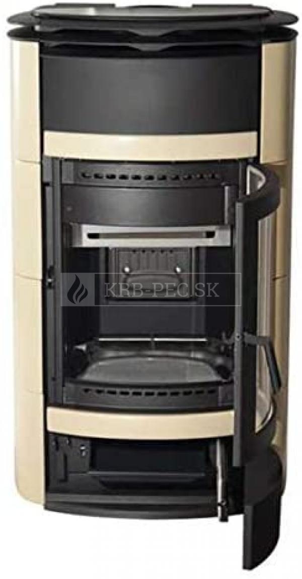  La Nordica Norma S EVO Idro D.S.A krbové kachle s presklením a teplovodným výmenníkom krb-pec