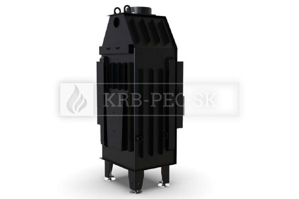 Defro Home Intra XSM BP MINI oceľová krbová vložka s rohovým dizajnovým sklom krb-pec
