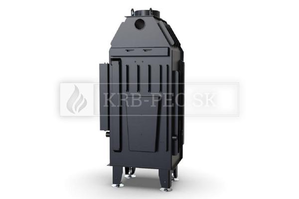 Defro Home Intra XSM BP MINI oceľová krbová vložka s rohovým dizajnovým sklom krb-pec