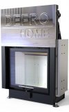 Defro Home Portal ME G oceľová teplovzdušná krbová vložka s výsuvným otváraním krb-pec