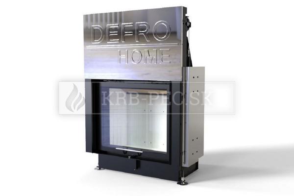 Defro Home Portal ME G oceľová teplovzdušná krbová vložka s výsuvným otváraním krb-pec