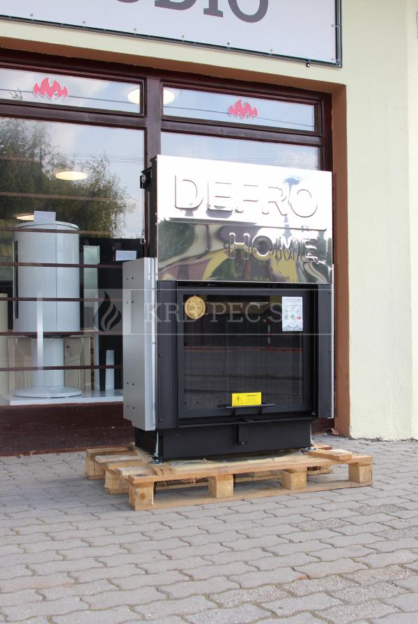 Defro Home Portal ME G oceľová teplovzdušná krbová vložka s výsuvným otváraním krb-pec