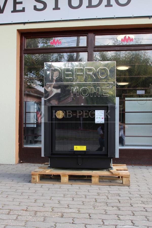 Defro Home Portal ME G oceľová teplovzdušná krbová vložka s výsuvným otváraním krb-pec