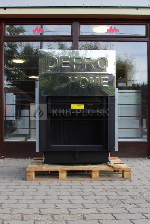 Defro Home Portal ME G oceľová teplovzdušná krbová vložka s výsuvným otváraním krb-pec