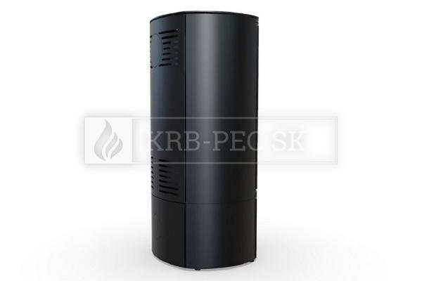 Defro Home Orbis oceľové krbové kachle s polkruhovým presklením krb-pec