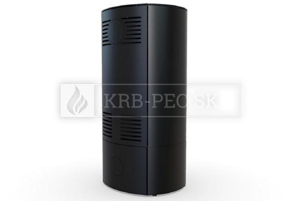Defro Home Orbis oceľové krbové kachle s polkruhovým presklením krb-pec