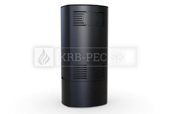 Defro Home Orbis oceľové krbové kachle s polkruhovým presklením krb-pec