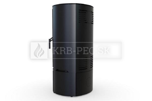 Defro Home Orbis oceľové krbové kachle s polkruhovým presklením krb-pec