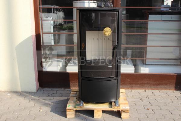 Defro Home Orbis oceľové krbové kachle s polkruhovým presklením krb-pec