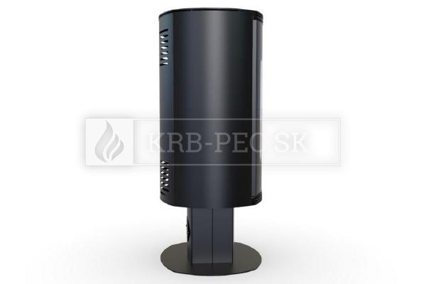 Defro Home Orbis TOP oceľové krbové kachle s polkruhovým presklením krb-pec