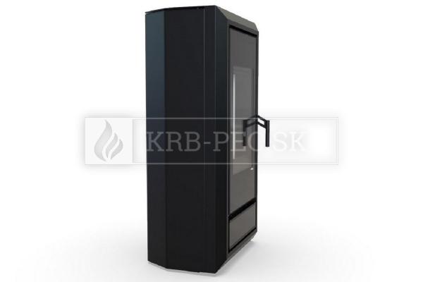 Defro Home IGNIS oceľové krbové kachle s veľkým vertikálnym presklením krb-pec