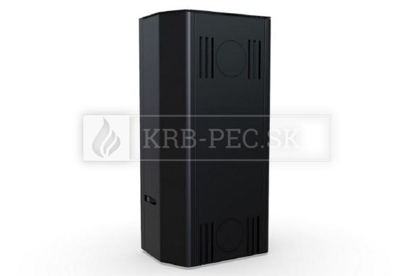 Defro Home IGNIS oceľové krbové kachle s veľkým vertikálnym presklením krb-pec