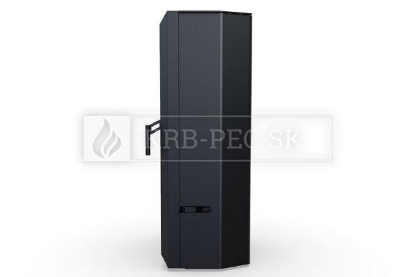 Defro Home IGNIS oceľové krbové kachle s veľkým vertikálnym presklením krb-pec